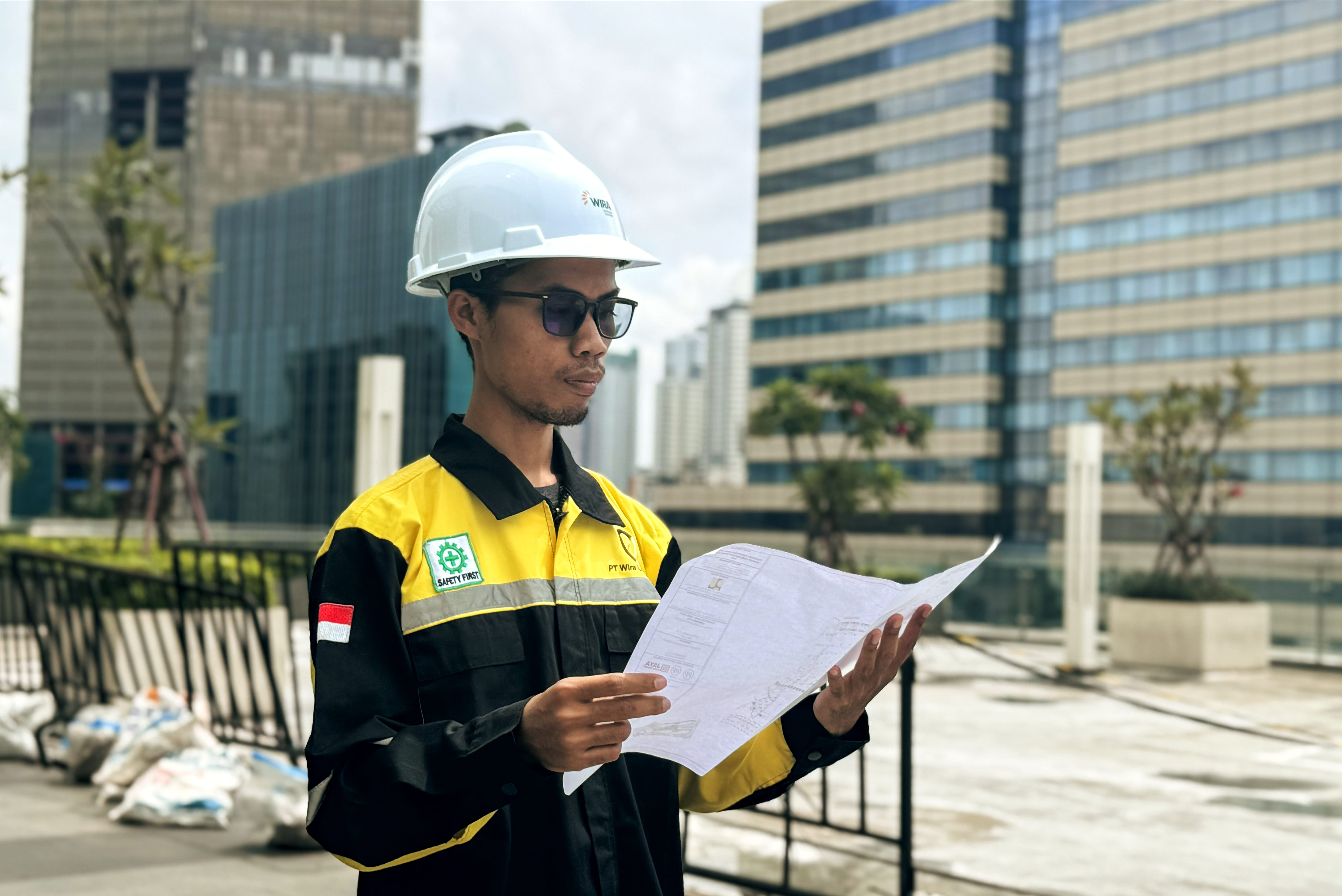 Wiralandsketsa - Konstruksi / Execution 